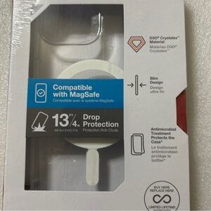 ZAGG sale! Gear4 Crystal Palace Snap MagSafe Case for Apple iPhone 13 Pro sealed